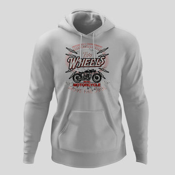Two wheels Hoodie - Style 2 - Custom Made